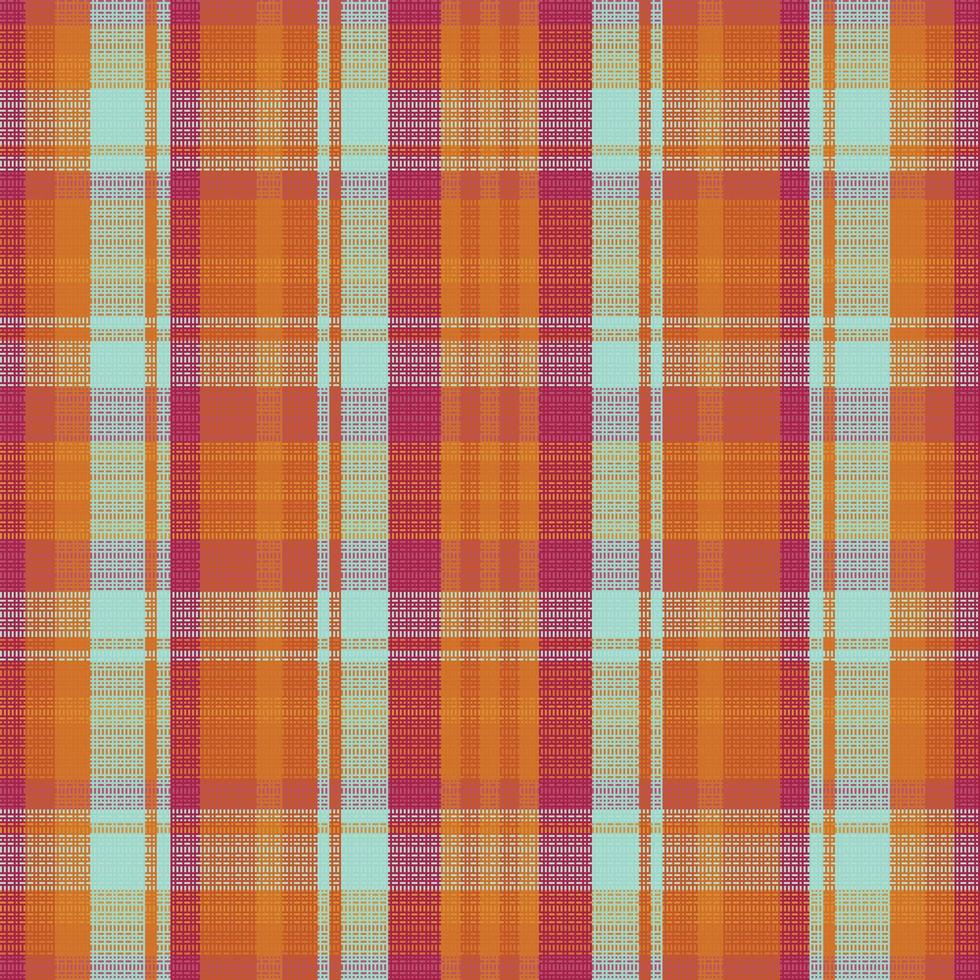 tartan plaid avec ancien Couleur modèle. vecteur