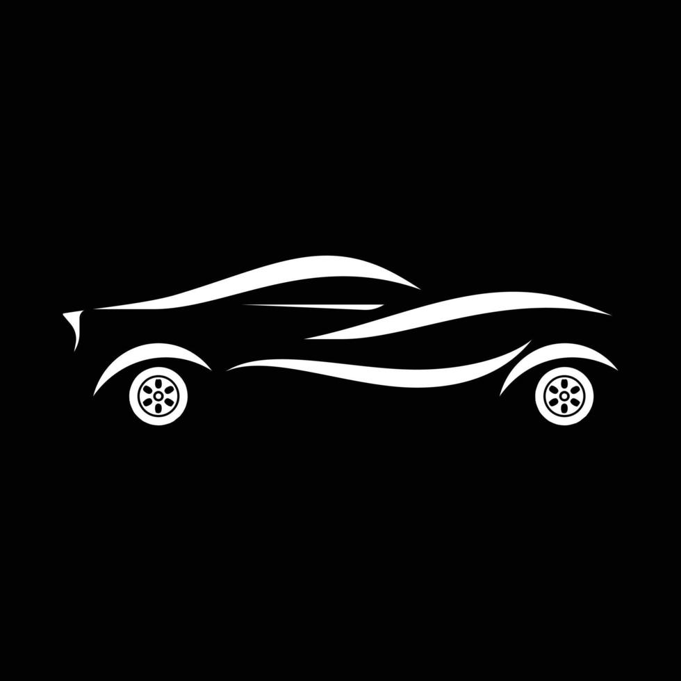 illustration vectorielle de voiture logo modèle vecteur