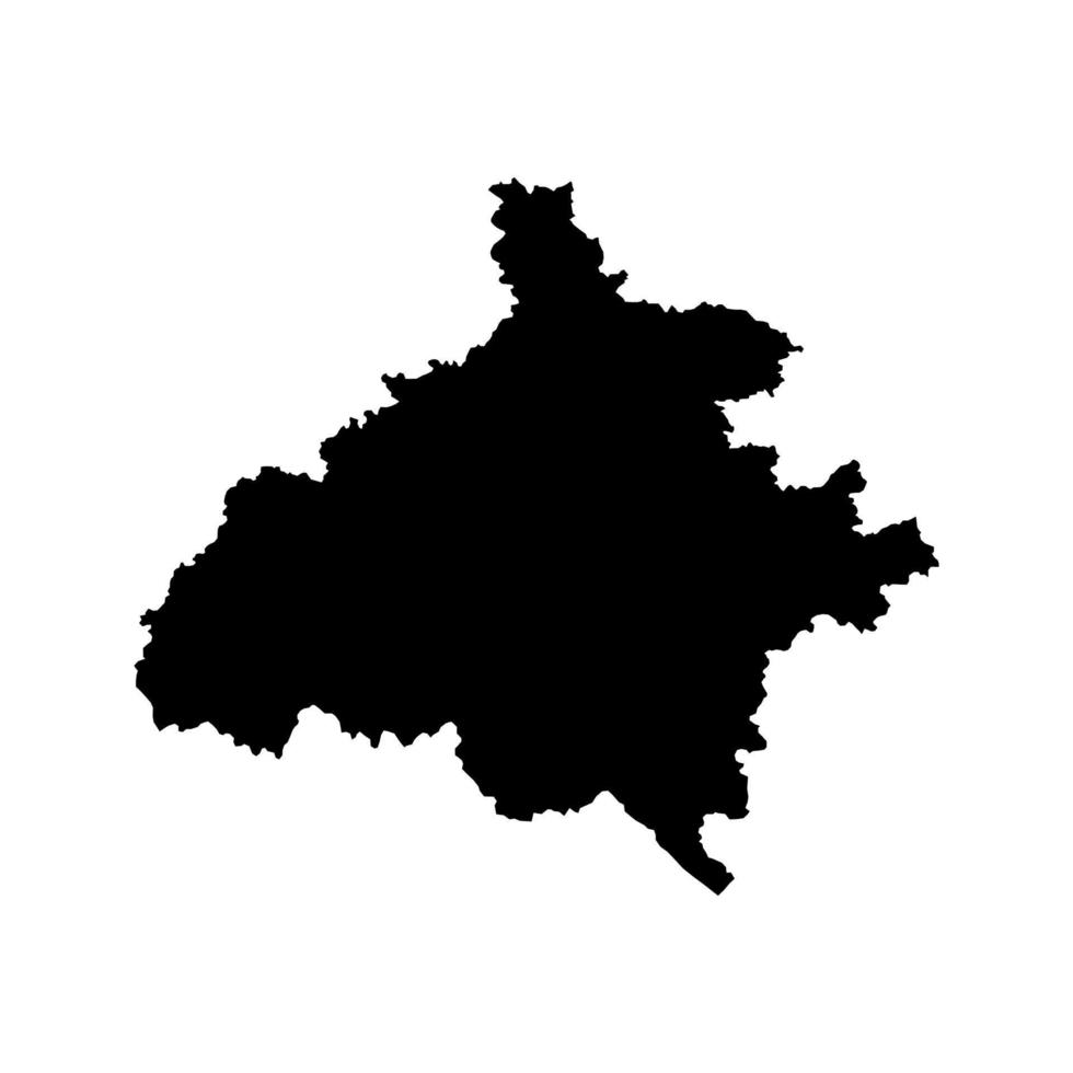 central slovénie carte, Région de Slovénie. vecteur illustration.