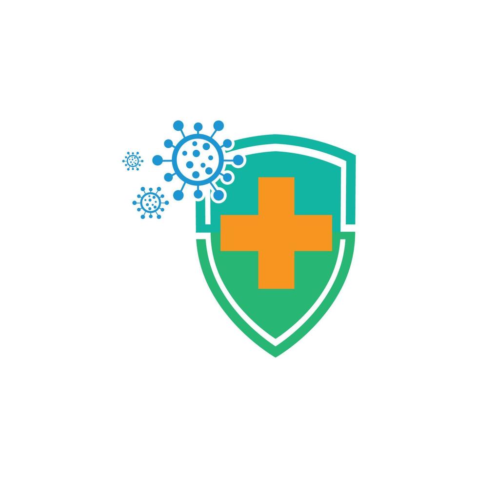 virus protection logo images illustration conception vecteur