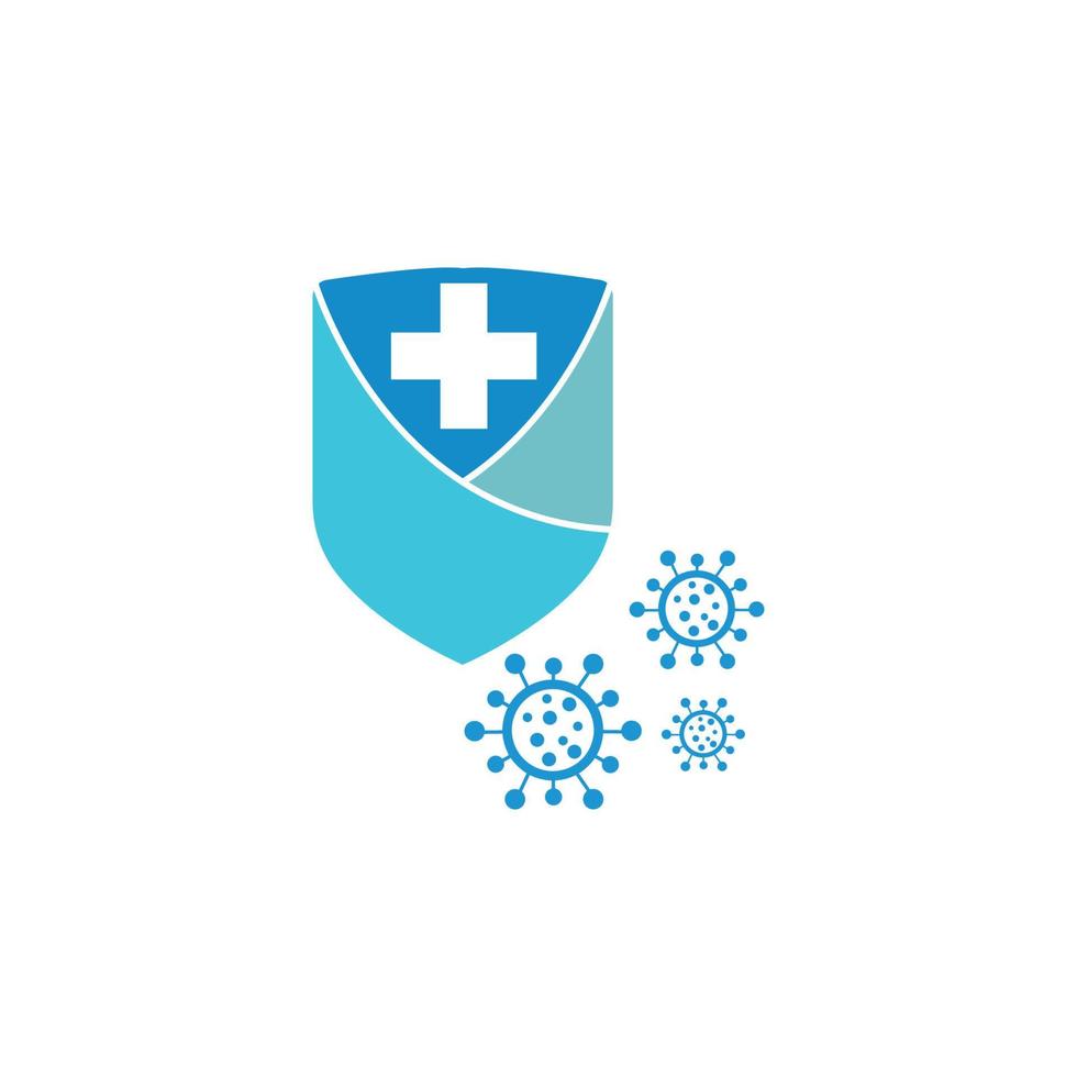 virus protection logo images illustration conception vecteur