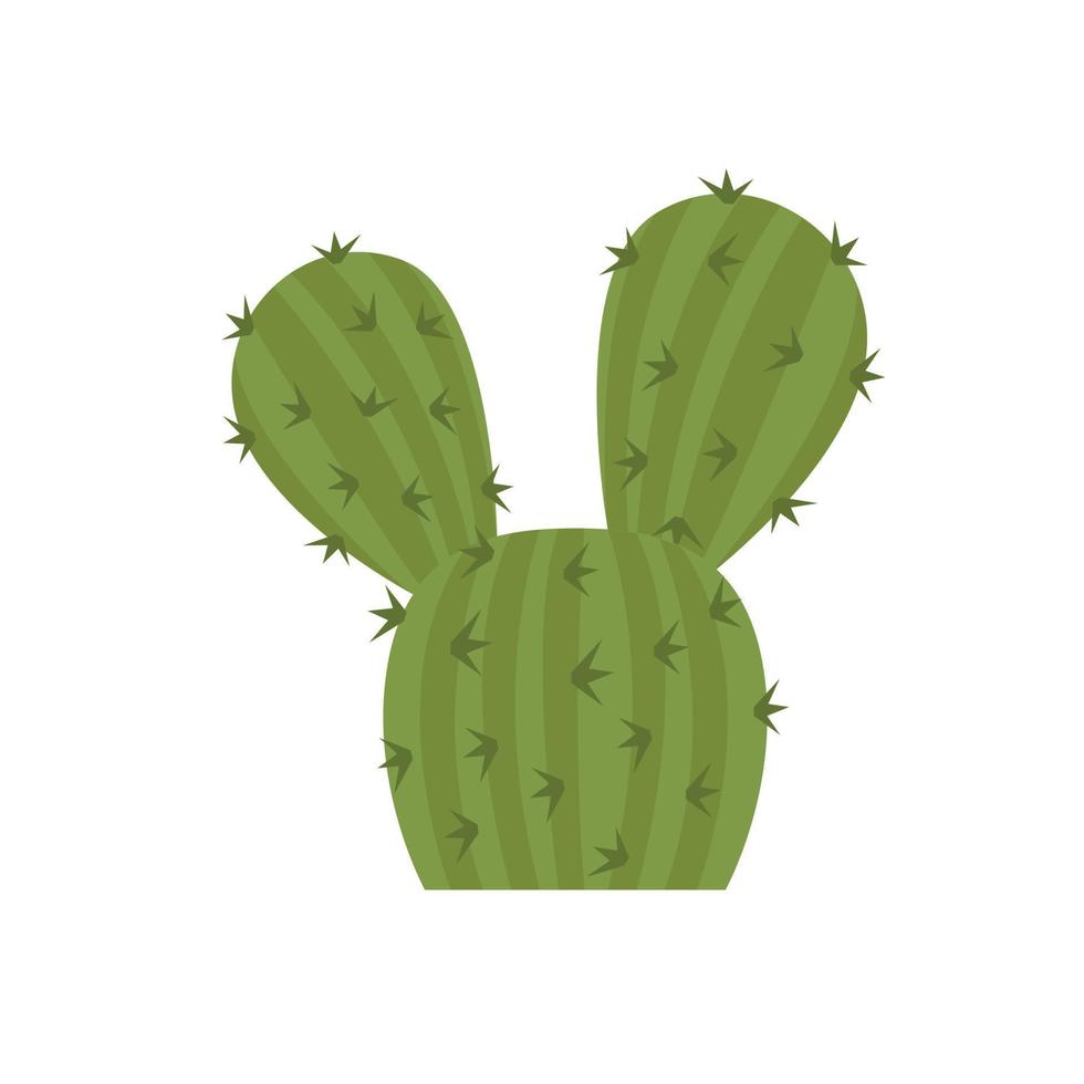 icône de vecteur de cactus. signe d'illustration de cactus. symbole ou logo du désert.