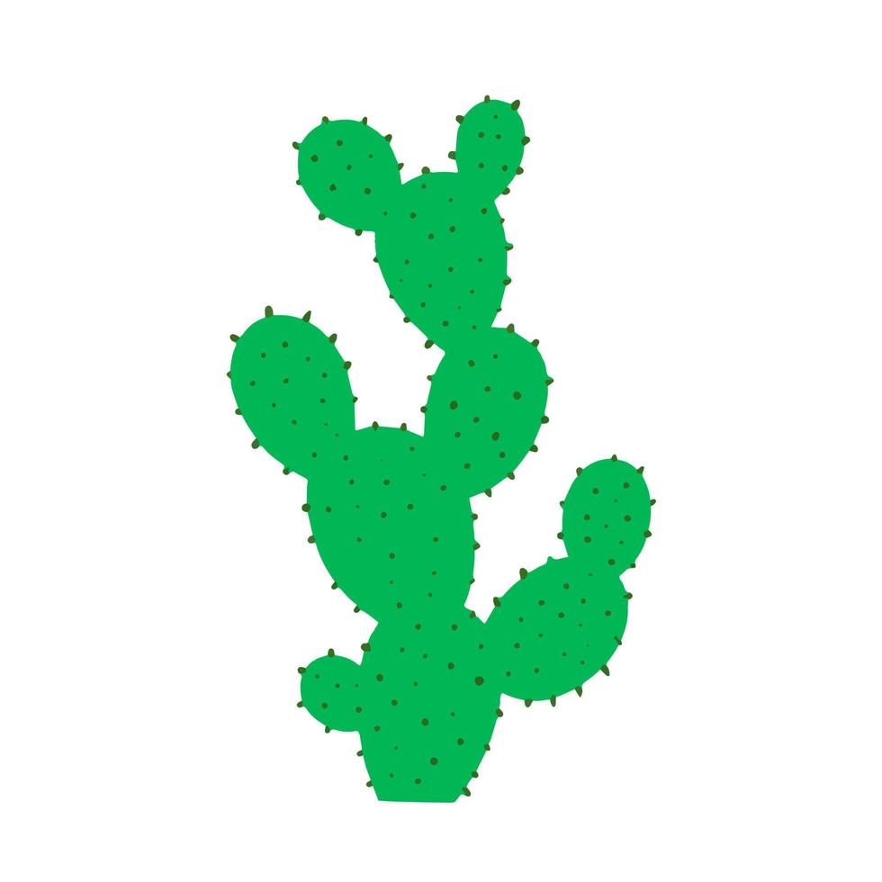 icône de vecteur de cactus. signe d'illustration de cactus. symbole ou logo du désert.