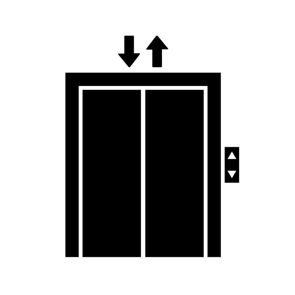 ascenseur vecteur icône illustration. pour la toile ou mobile.
