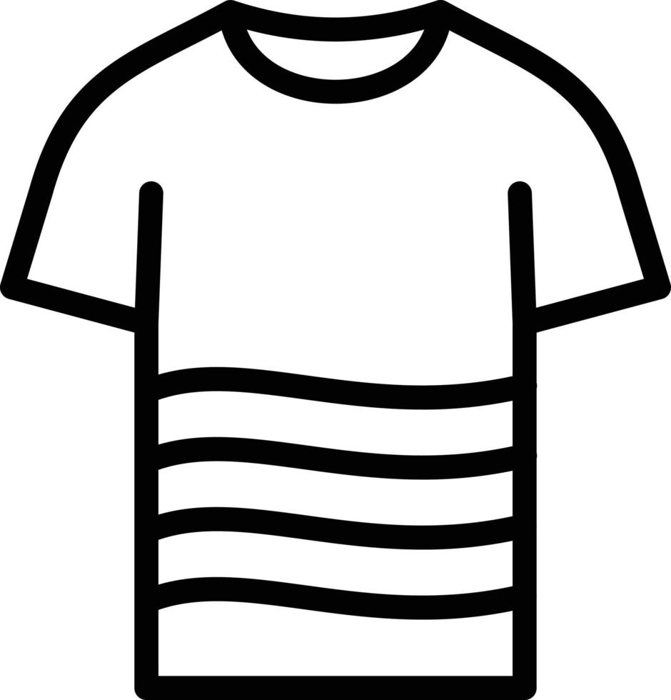 T-shirt vecteur icône style