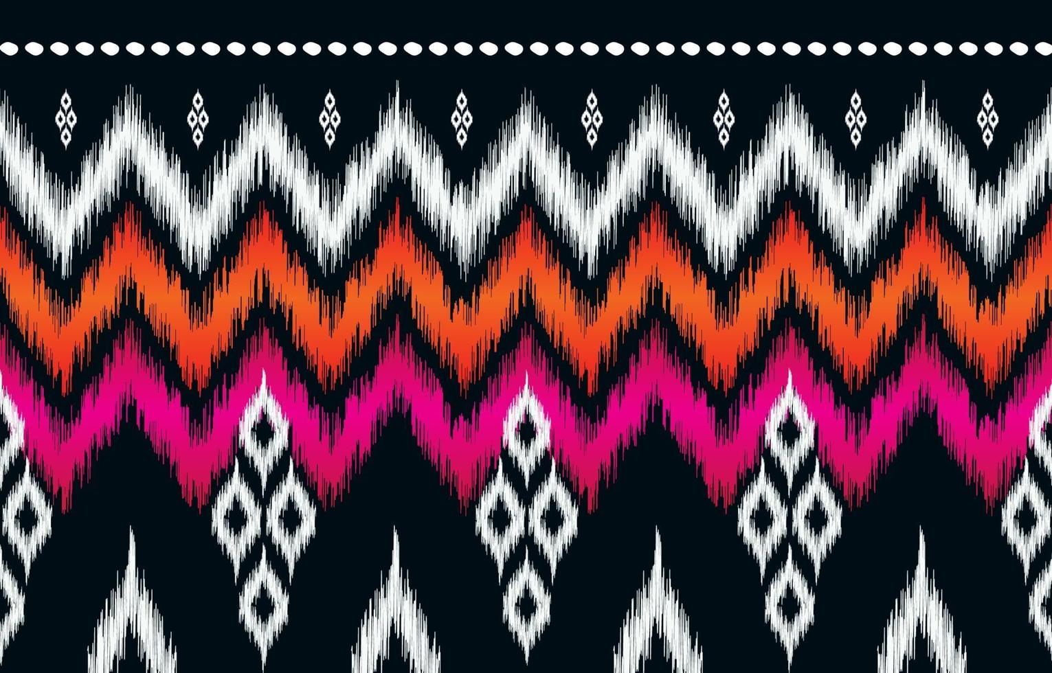 conception de fond traditionnel abstrait motif ethnique oriental pour papier peint, tissu, textile, tapis, batik. vecteur
