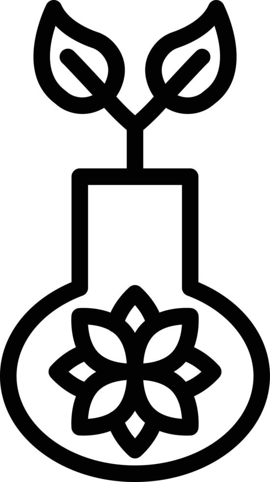 vecteur conception vase icône style