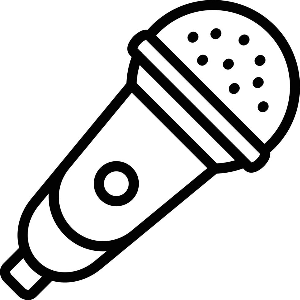 microphone vecteur icône style
