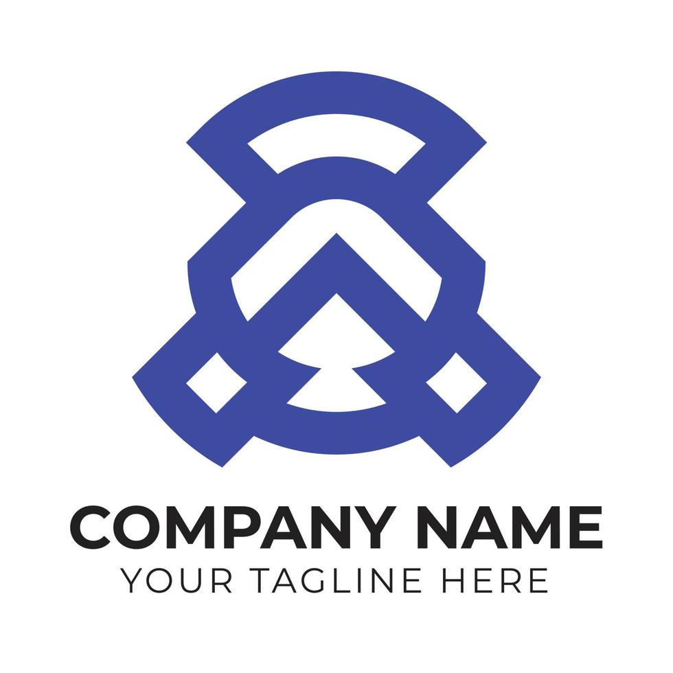 moderne minimaliste affaires logo conception modèle pour votre entreprise gratuit vecteur