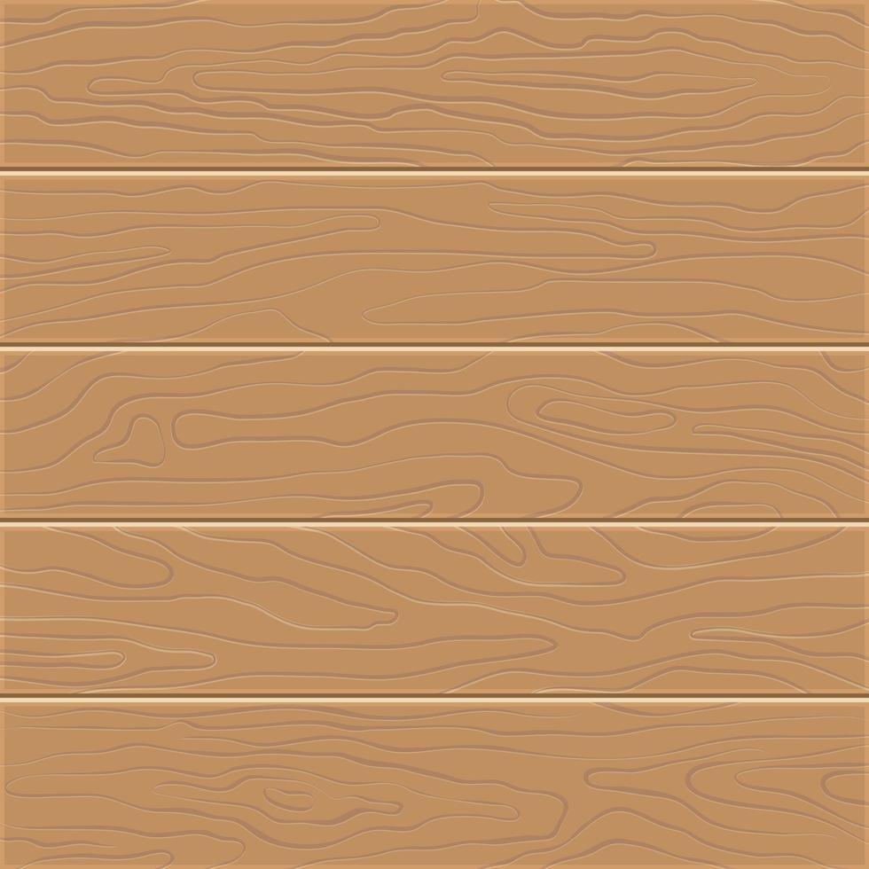 fond de texture bois. cinq planches en bois au design plat. illustration vectorielle vecteur