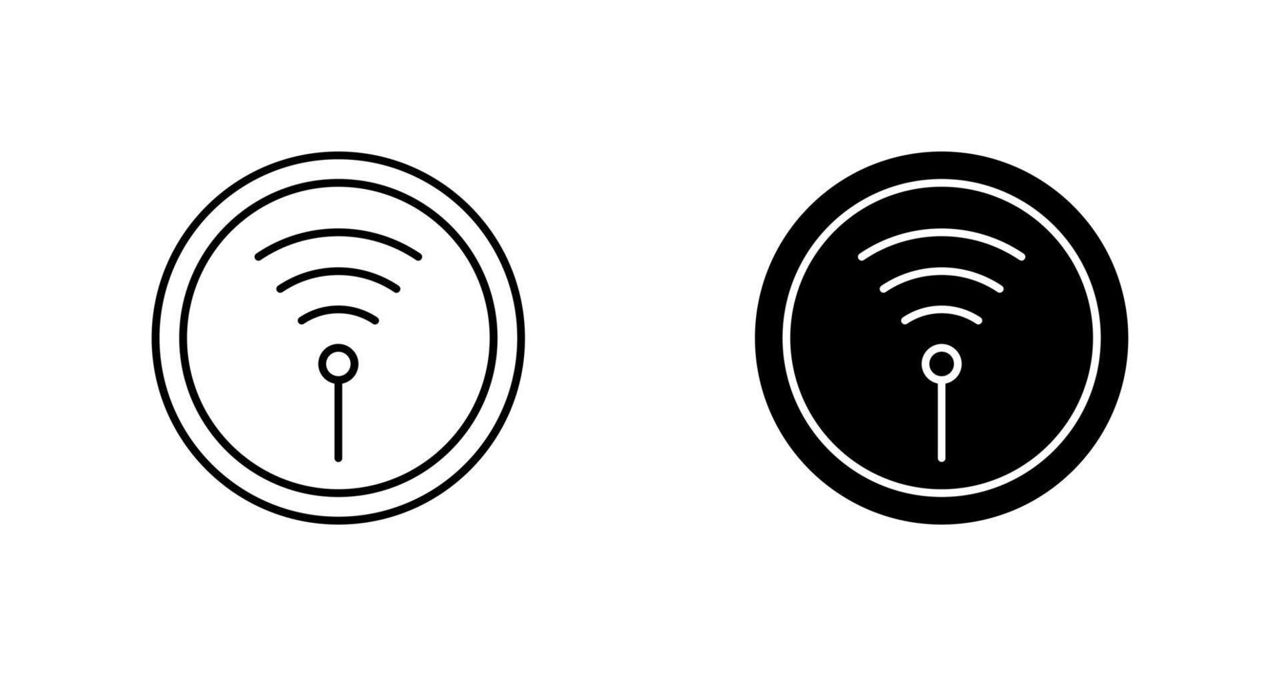 icône de vecteur de signal wifi