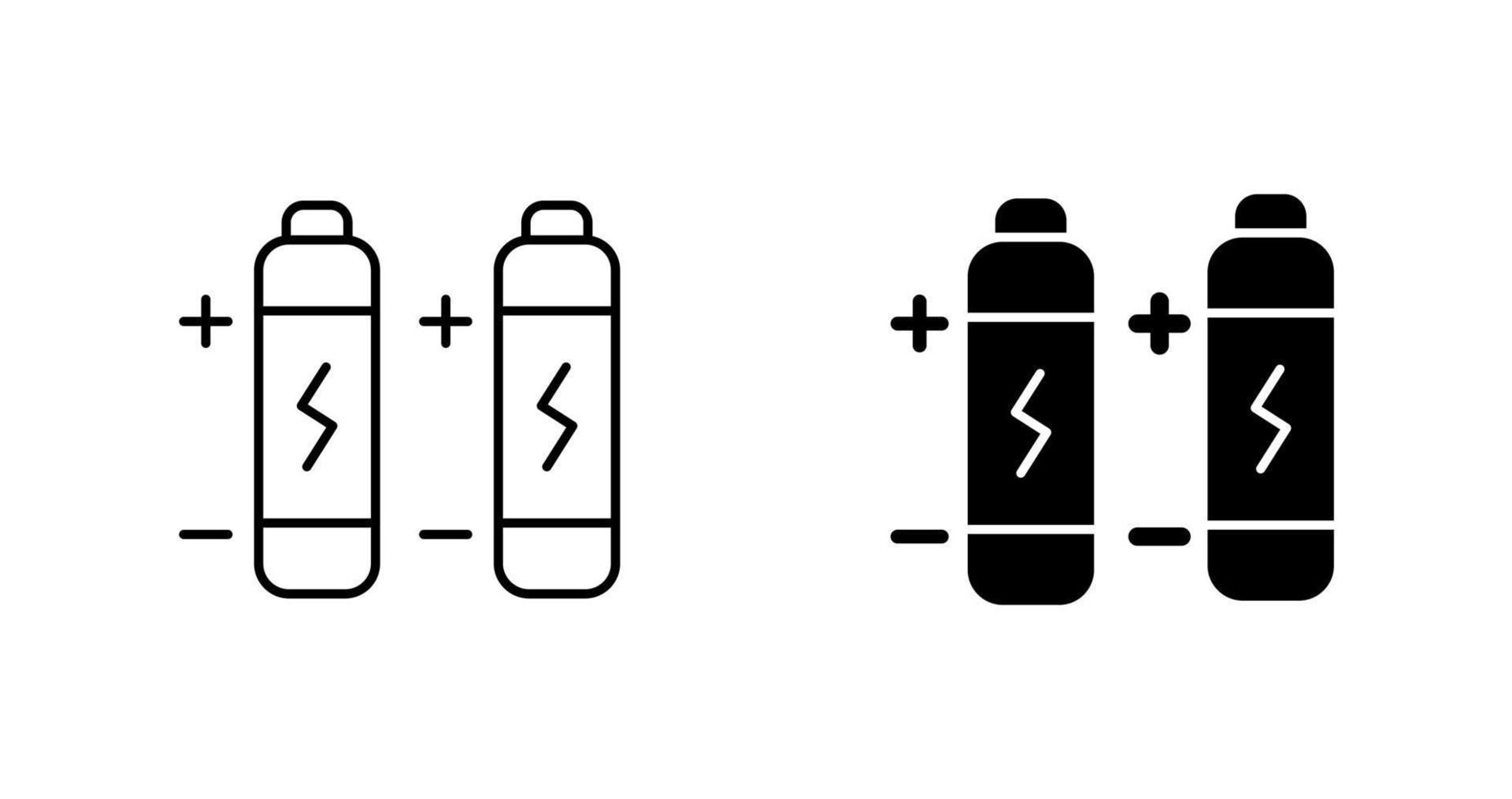 icône de vecteur de batterie