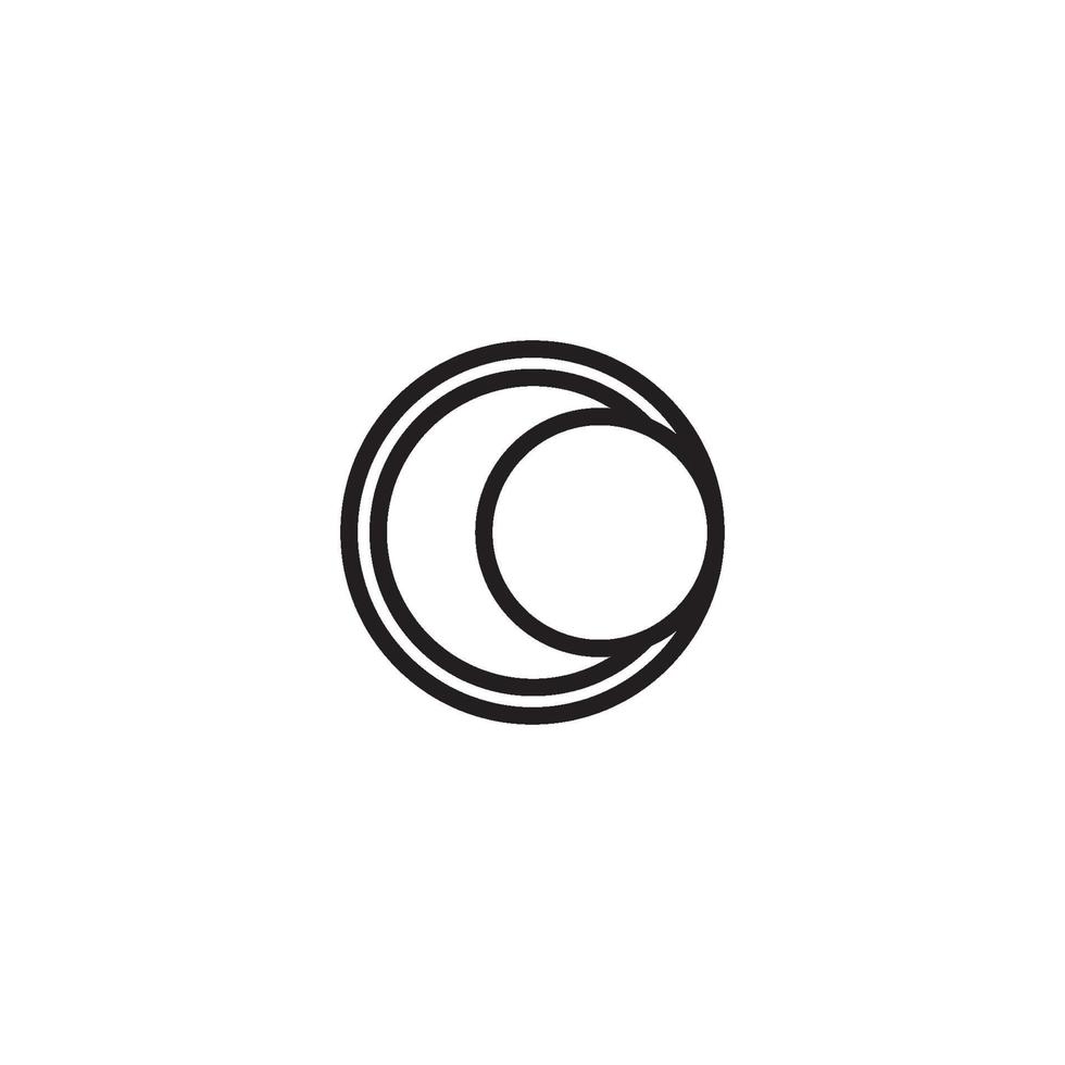 modèle de vecteur de cercle logo symbole