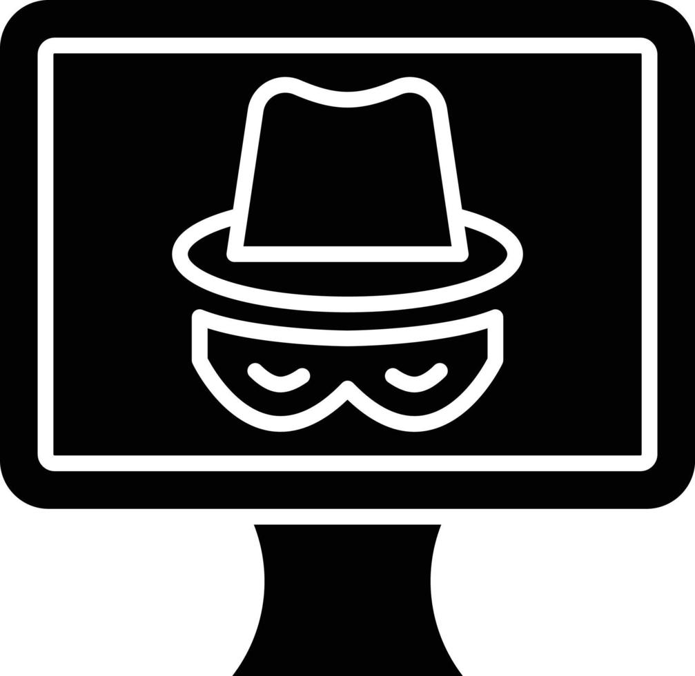 vecteur conception Spyware icône style
