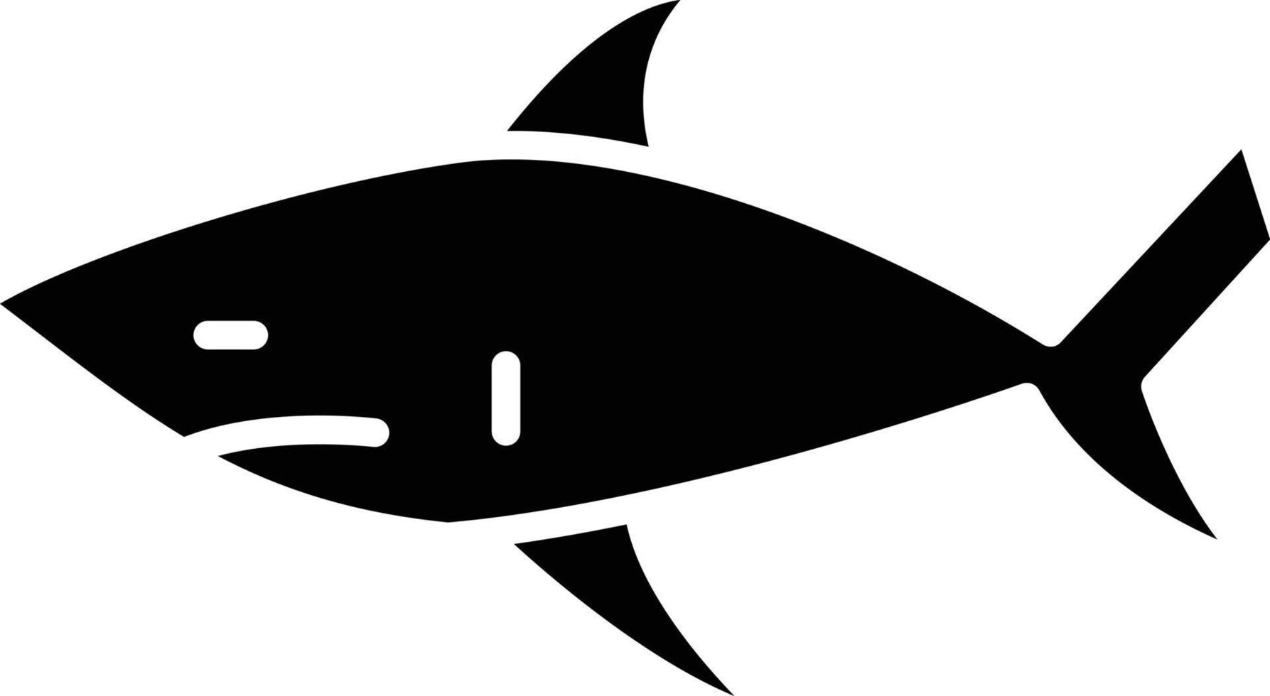 vecteur conception requin icône style