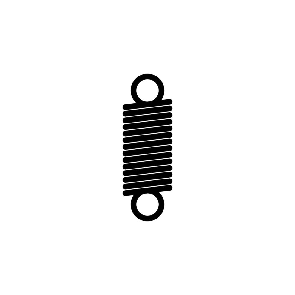 icône de vecteur de ressort métallique
