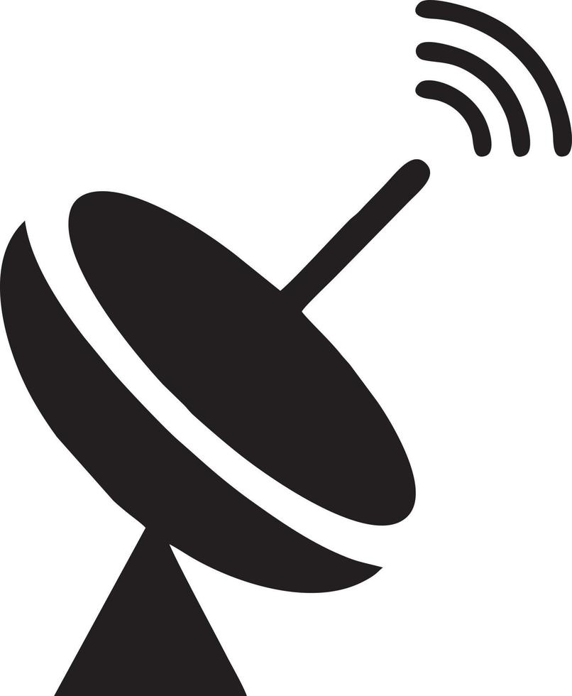 signal la communication information lien sans fil icône symbole vecteur image, illustration de le réseau Wifi dans noir image. eps dix