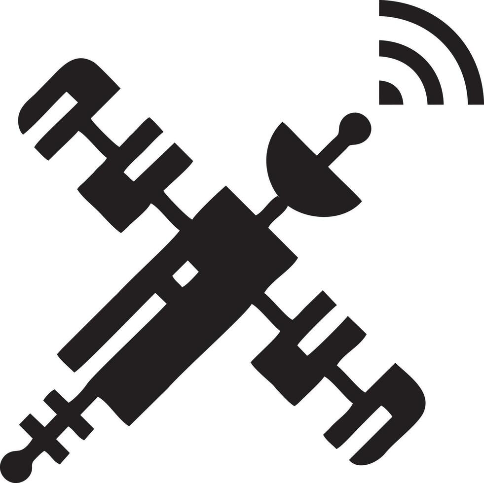 signal la communication information lien sans fil icône symbole vecteur image, illustration de le réseau Wifi dans noir image. eps dix