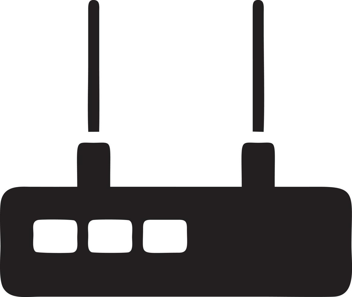 signal la communication information lien sans fil icône symbole vecteur image, illustration de le réseau Wifi dans noir image. eps dix