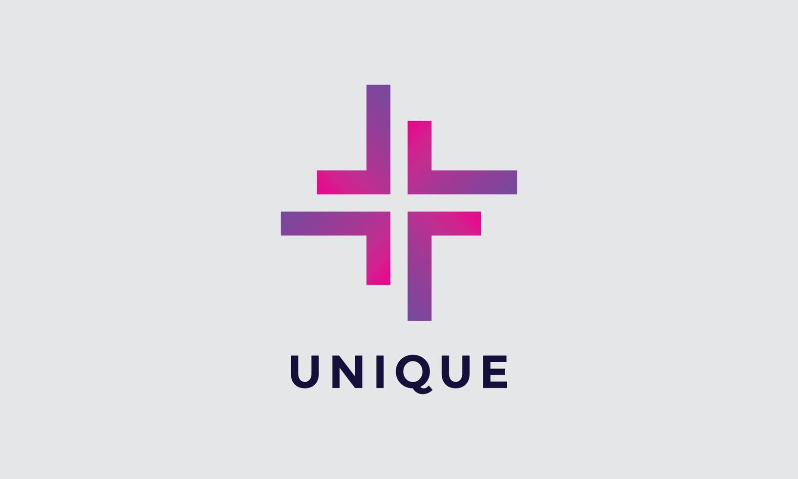 logo vecteur coude minimaliste concept élément typographie Facile conception ligne icône