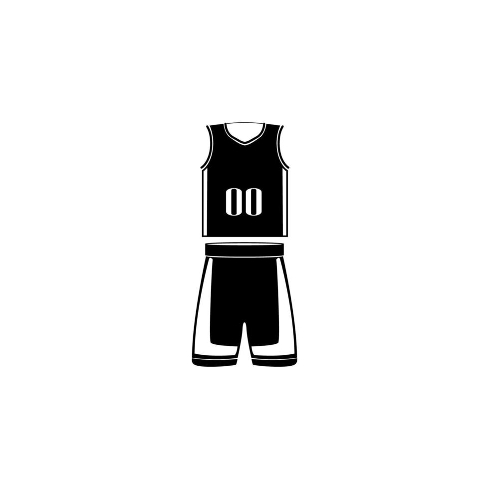 basketball sport uniforme vecteur icône