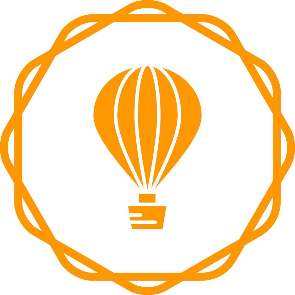 icône de vecteur de ballon d'air