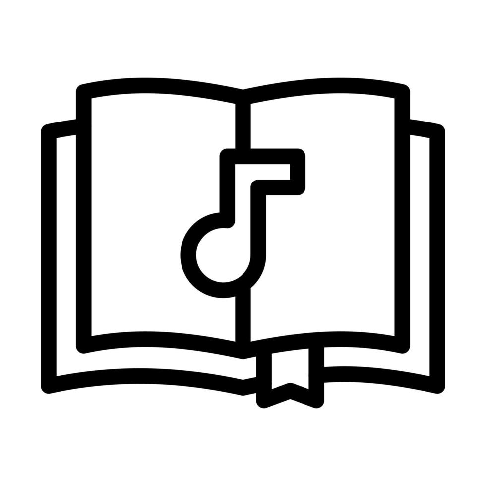 conception d'icône de livre ouvert vecteur