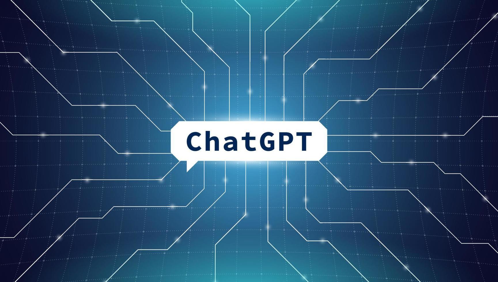 chatgpt neural réseau Naturel Langue En traitement algorithme bavarder bot vecteur eps bannière. openai gpt chatbot technologie. artificiel général intelligence concept