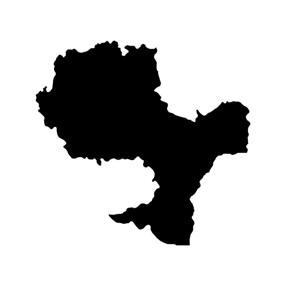 sud est développement Région carte, Région de Roumanie. vecteur illustration.