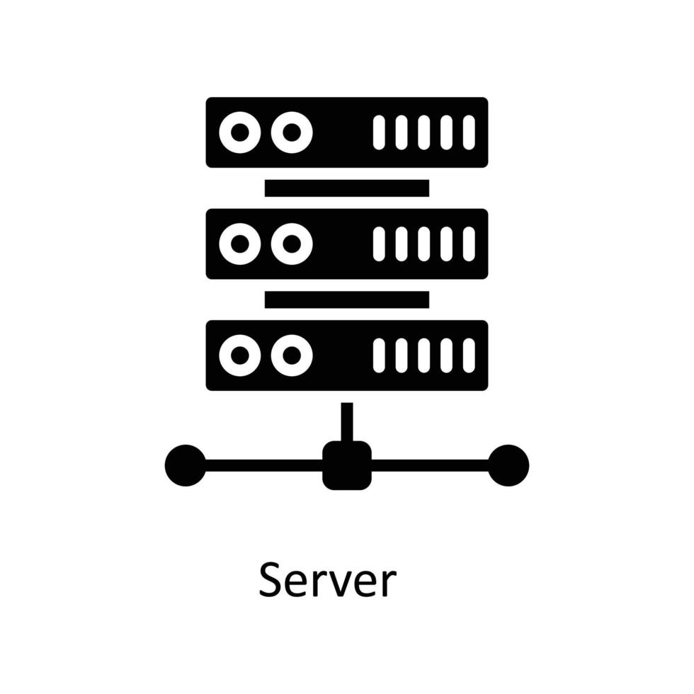 clavier vecteur solide Icônes. Facile Stock illustration Stock