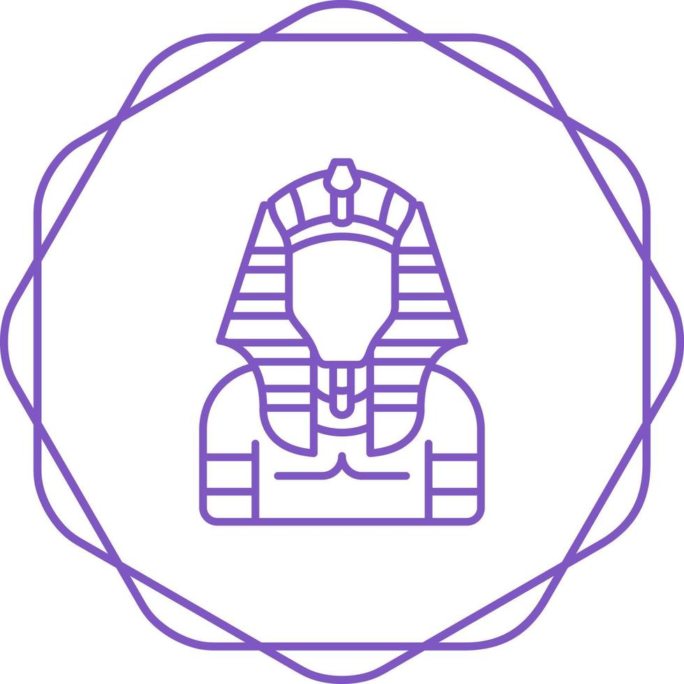 icône de vecteur de pharaon