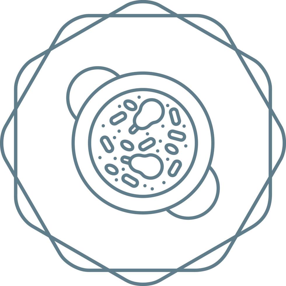 icône de vecteur de paella
