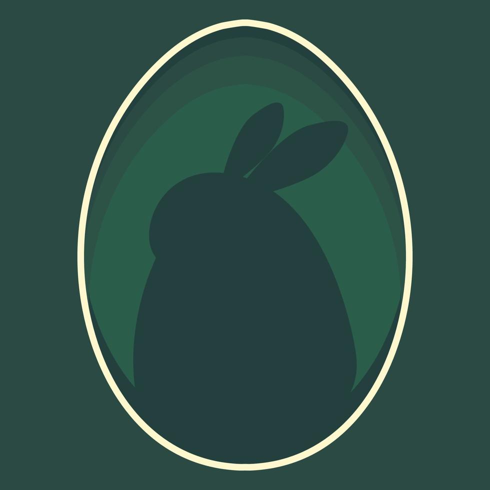 Pâques illustration avec une lapin, fleurs, Pâques œufs, arrière-plan, bannière, saisonnier carte, printemps, vecteur