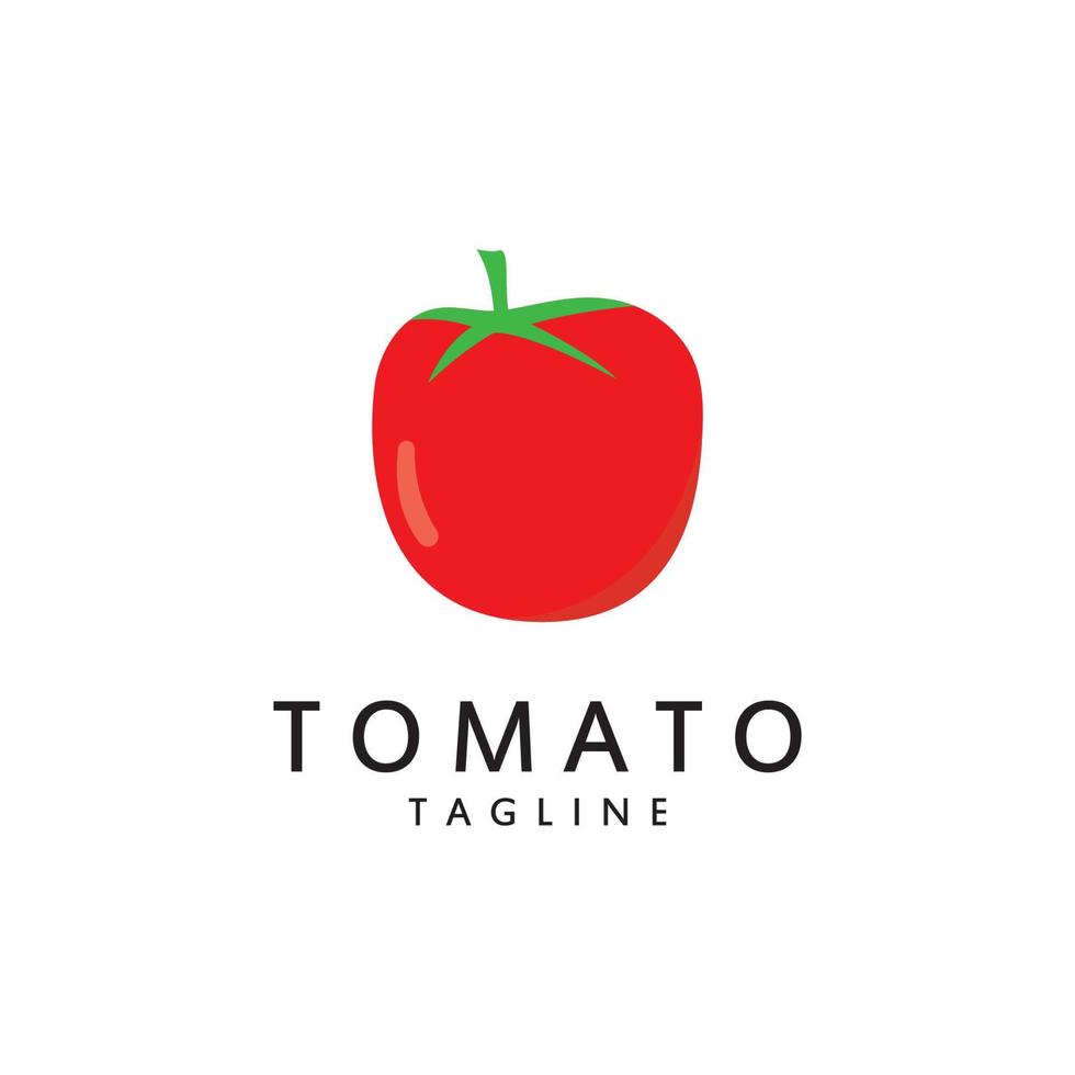 Frais tomate logo modèle vecteur illustration