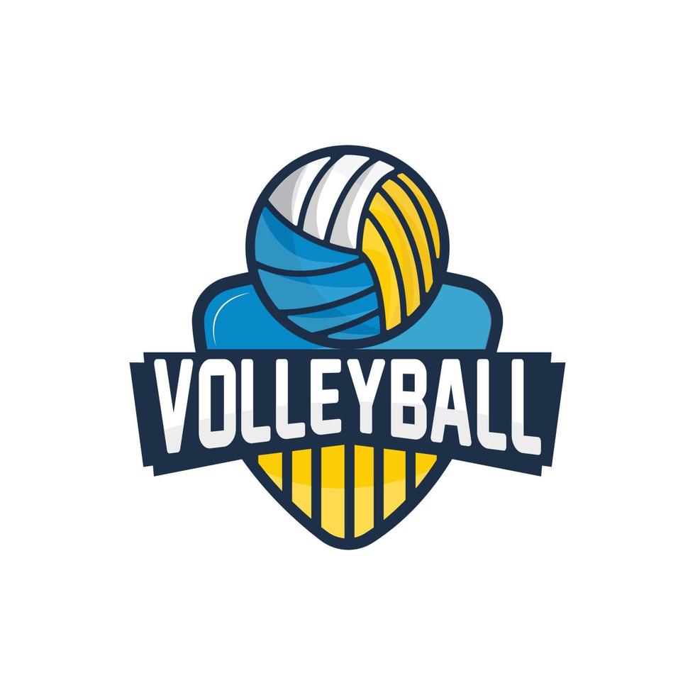 volley-ball logo, sport Facile conception, monde des sports tournoi vecteur, illustration symbole icône vecteur