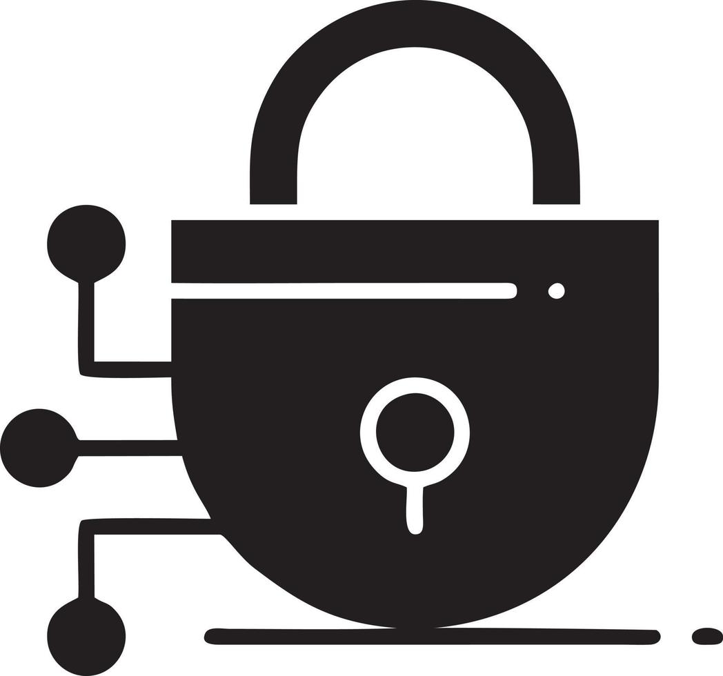 fermer à clé Sécurité icône symbole vecteur image. illustration de le clé sécurise accès système vecteur conception. eps dix
