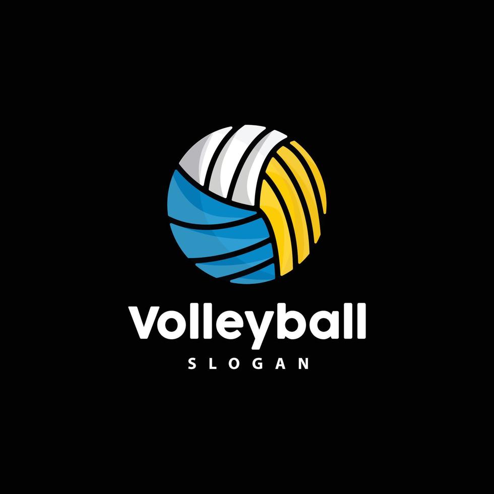 volley-ball logo, sport Facile conception, monde des sports tournoi vecteur, illustration symbole icône vecteur