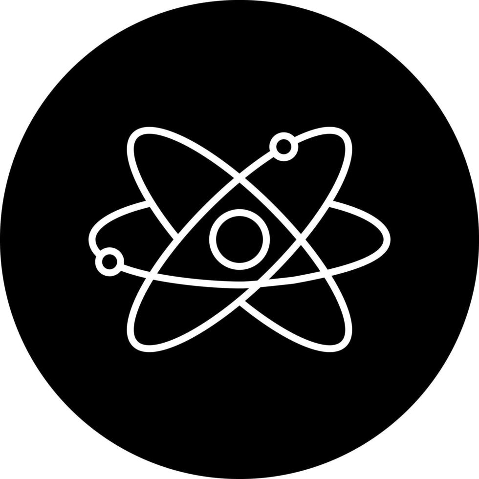 atome vecteur icône style
