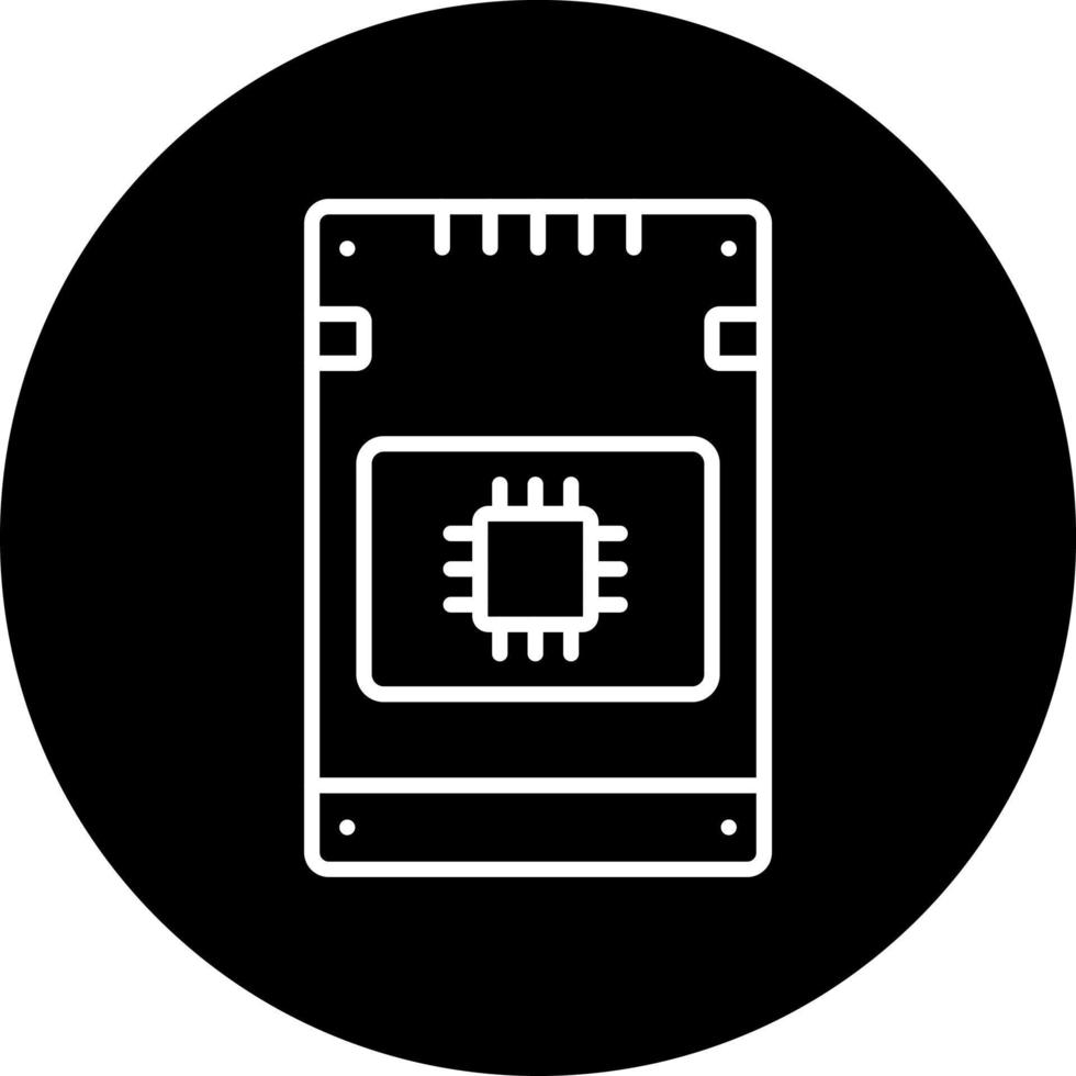 circuit vecteur icône style