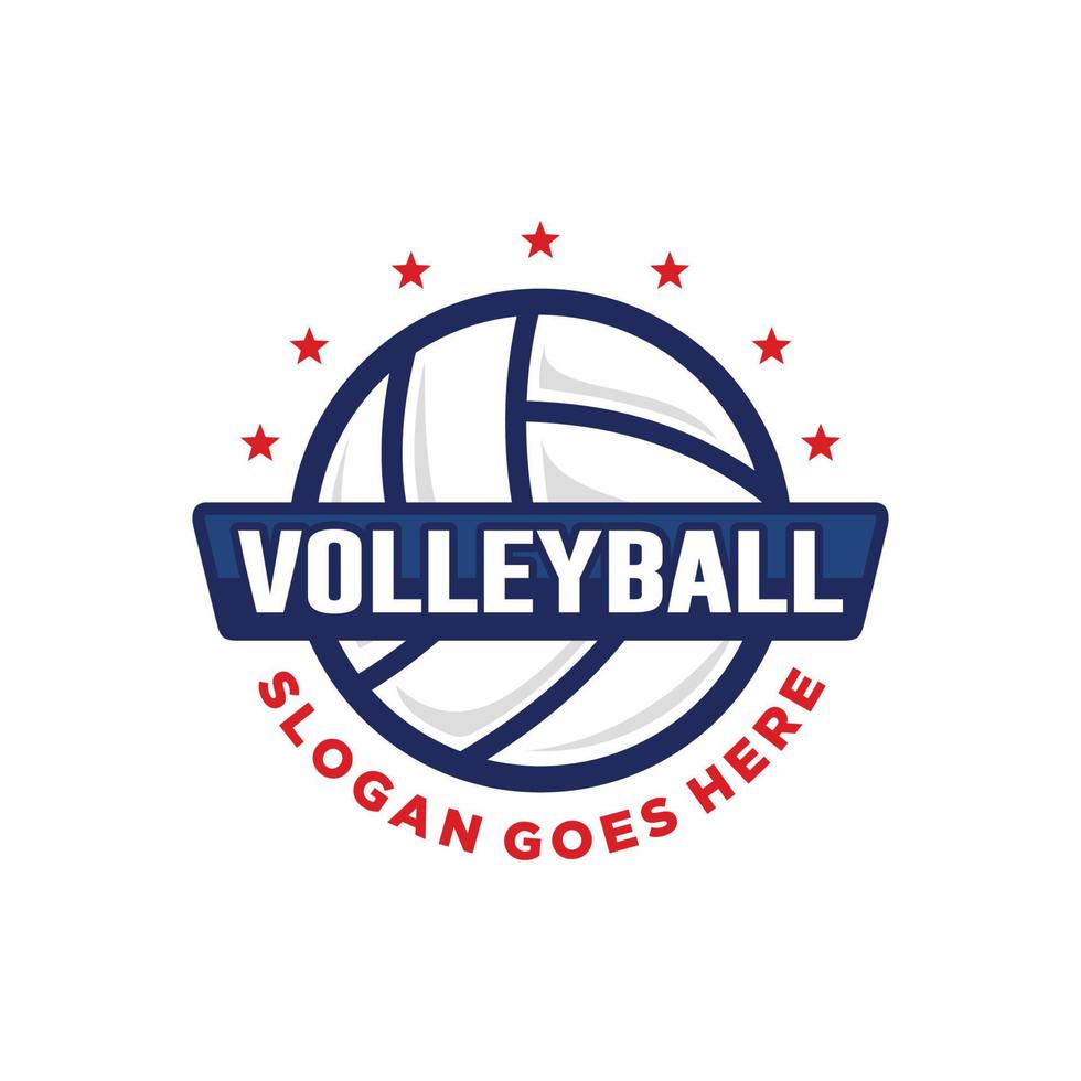 volley-ball logo conception vecteur