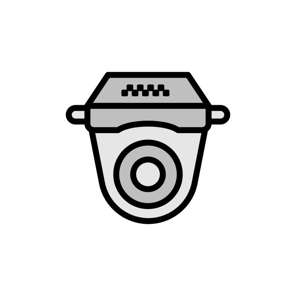 vidéosurveillance, caméra vecteur icône