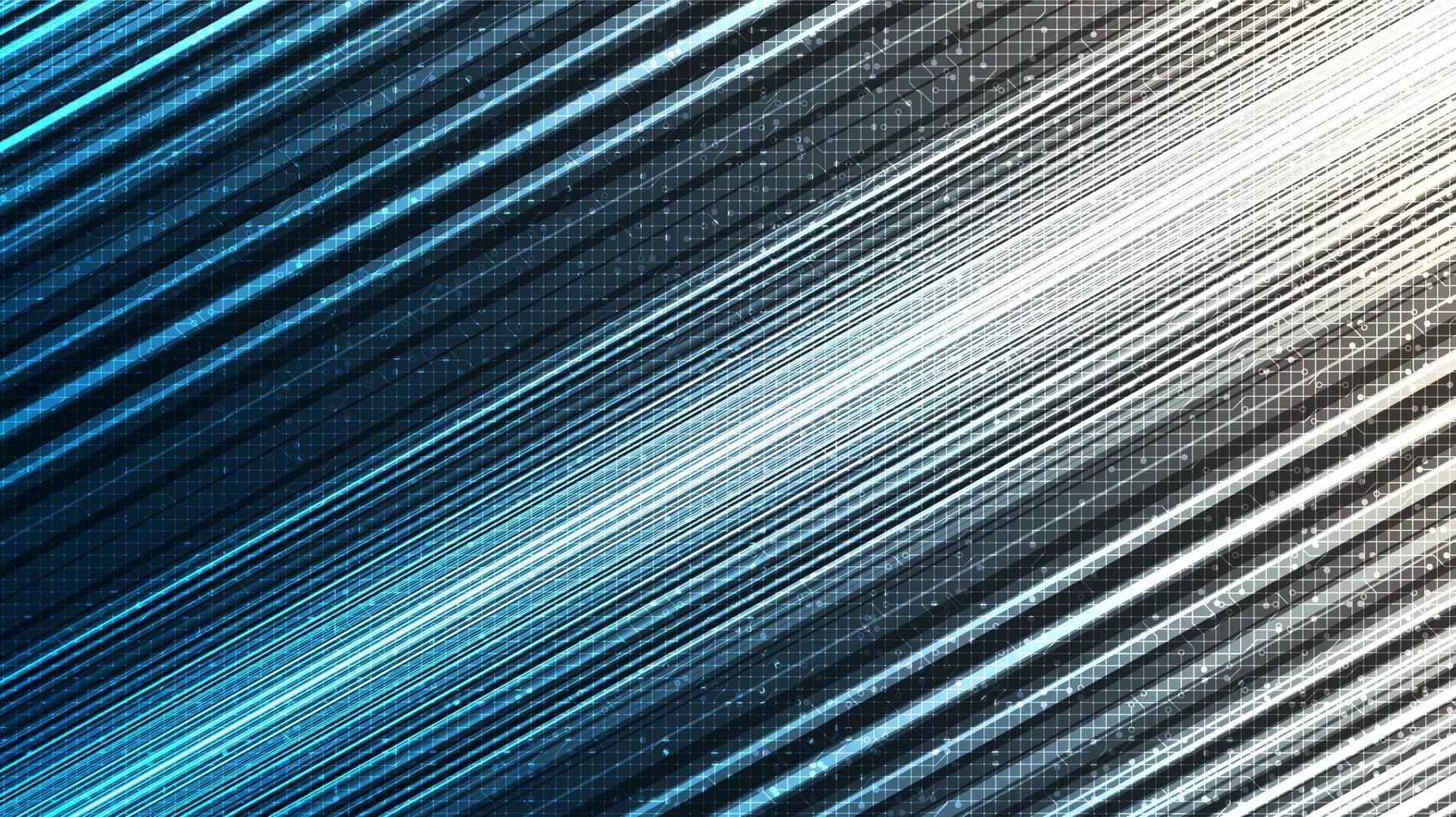 fond de technologie de vitesse bleue, conception de concept numérique et internet, illustration vectorielle. vecteur