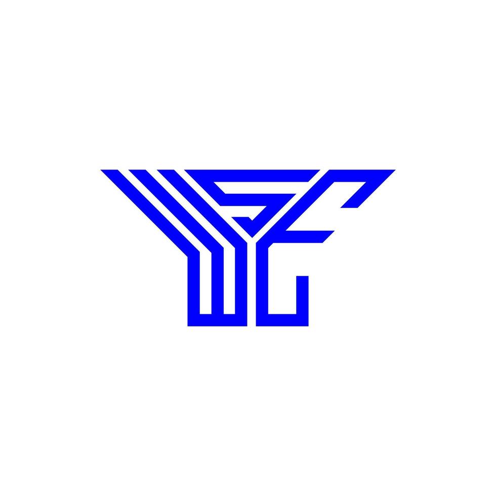 conception créative du logo wse letter avec graphique vectoriel, logo wse simple et moderne. vecteur