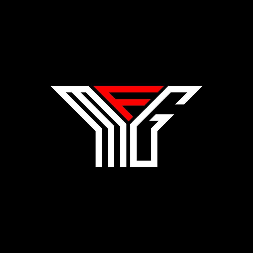 conception créative de logo de lettre mfg avec graphique vectoriel, logo simple et moderne de mfg. vecteur