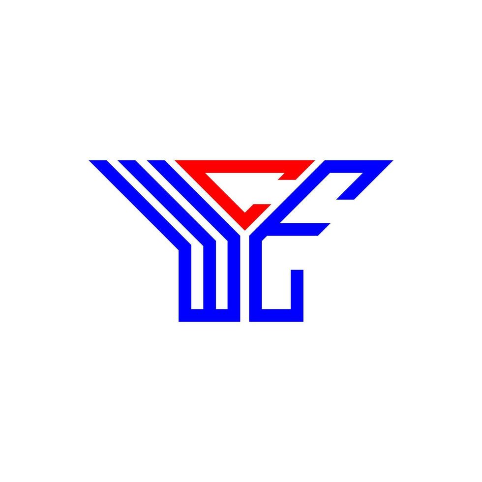 création de logo de lettre wce avec graphique vectoriel, logo wce simple et moderne. vecteur