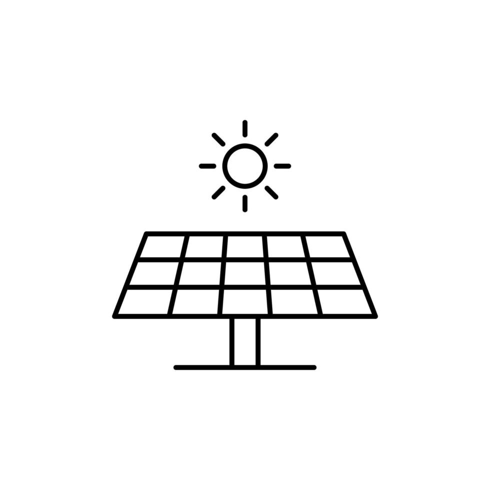 solaire énergie, Soleil vecteur icône