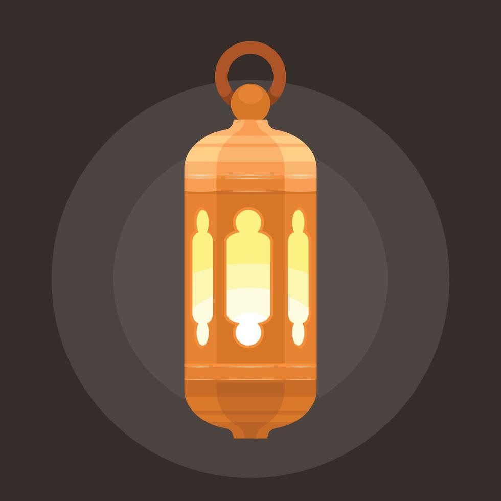 vecteur image de Ramadan lanterne