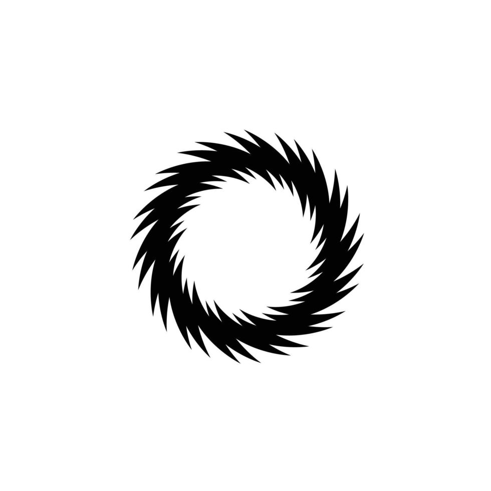 ouragan logo symbole icône illustration vecteur pour entreprise