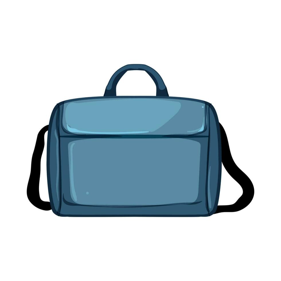 ordinateur portable sac dessin animé illustration vectorielle vecteur