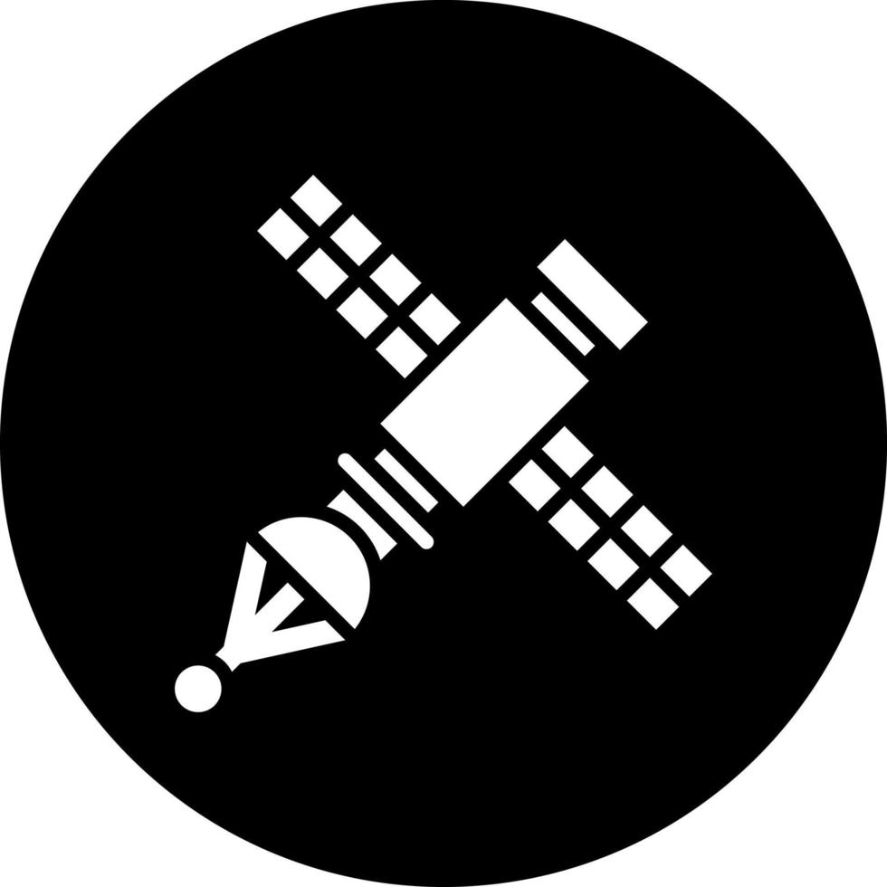 Satellite vecteur icône style